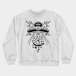 Donut UFO Crewneck Sweatshirt